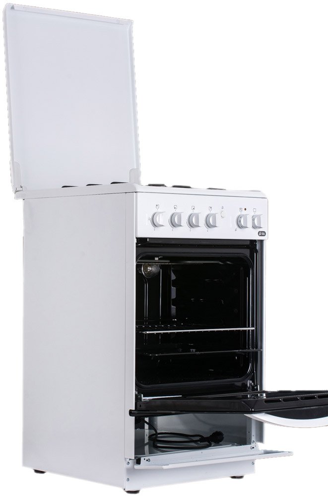 Газоэлектрическая плита Zanussi ZCK954001W фото-3